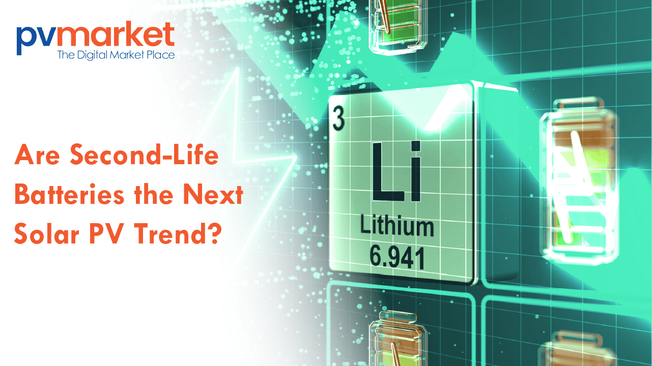 Falling Li-ion Battery Prices Mirror Solar PV Trends: Is There a Role for Second-Life Batteries Before Recycling?